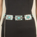 Western Mixed Turquoise Stud